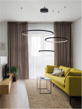 Závěsné LED svítidlo NOVA LUCE PURPLE 80W 3000K 9210312 stmívatelné Triac