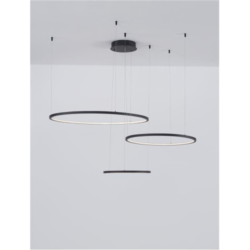 Závěsné LED svítidlo NOVA LUCE PURPLE 80W 3000K 9210312 stmívatelné Triac