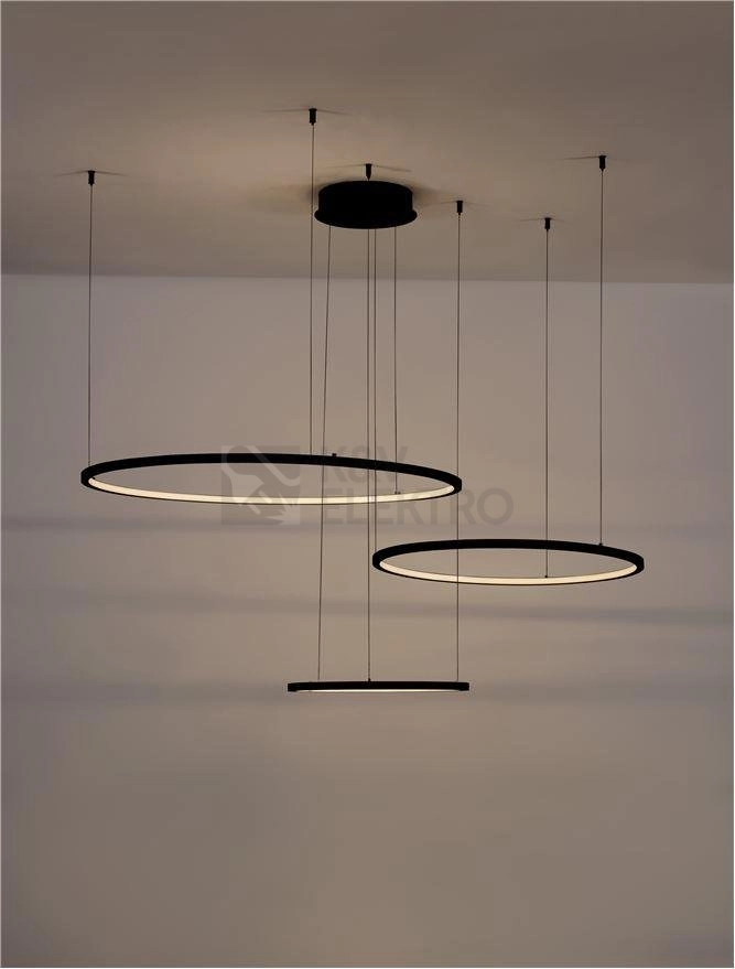 Obrázek produktu Závěsné LED svítidlo NOVA LUCE PURPLE 80W 3000K 9210312 stmívatelné Triac 3