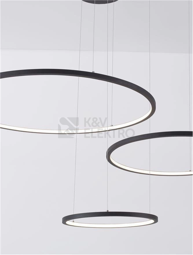 Obrázek produktu Závěsné LED svítidlo NOVA LUCE PURPLE 80W 3000K 9210312 stmívatelné Triac 4
