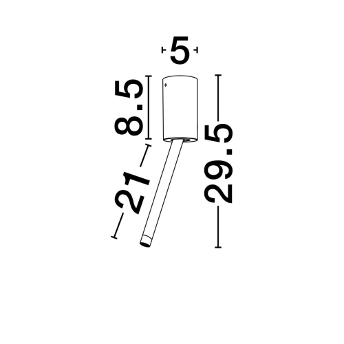 Stropní LED svítidlo NOVA LUCE ORNOS 4W 3000K 9232139 (obrázek 6)