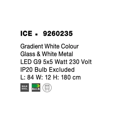 Závěsné svítidlo NOVA LUCE ICE G9 9260235 bez žárovky (obrázek 9)