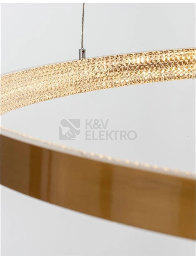 Obrázek produktu Závěsné LED svítidlo NOVA LUCE PRESTON 60W 3000K 9285110 stmívatelné Triac 3