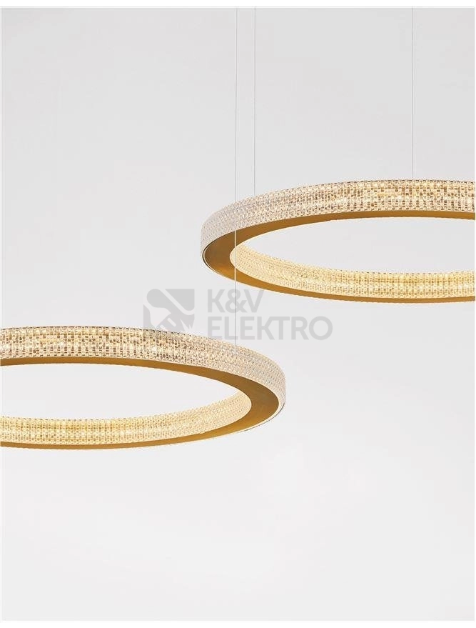 Obrázek produktu Závěsné LED svítidlo NOVA LUCE FIORE 60W 3000K 9285610 stmívatelné Triac 8