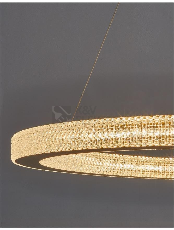 Obrázek produktu Závěsné LED svítidlo NOVA LUCE FIORE 80W 3000K 9285810 stmívatelné Triac 2