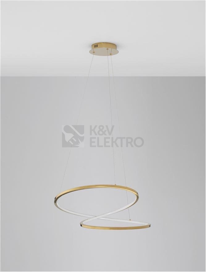 Obrázek produktu Závěsné LED svítidlo NOVA LUCE GIRISH 41W 3000K 9248109 stmívatelné Triac 4