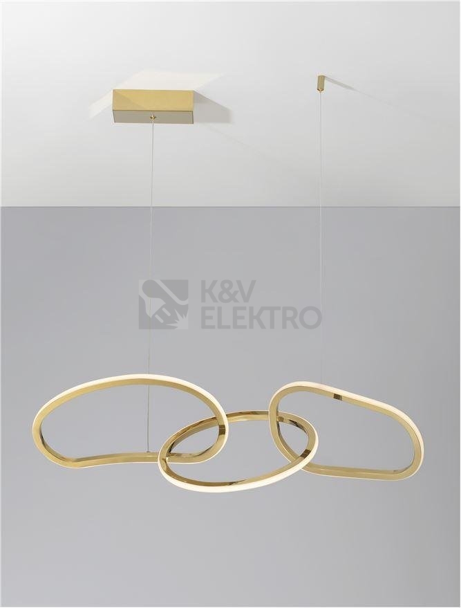 Obrázek produktu Závěsné LED svítidlo NOVA LUCE GIRISH 41W 3000K 9248110 stmívatelné Triac 5