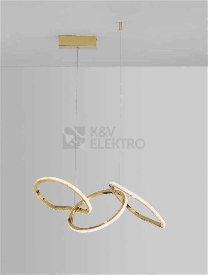 Obrázek produktu Závěsné LED svítidlo NOVA LUCE GIRISH 41W 3000K 9248110 stmívatelné Triac 8
