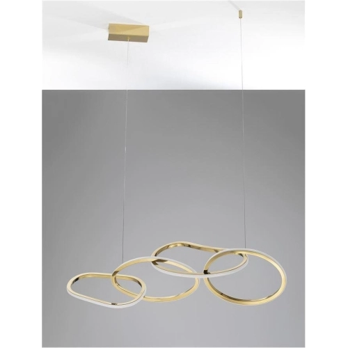 Závěsné LED svítidlo NOVA LUCE GIRISH 51W 3000K 9248111 stmívatelné Triac (obrázek 5)