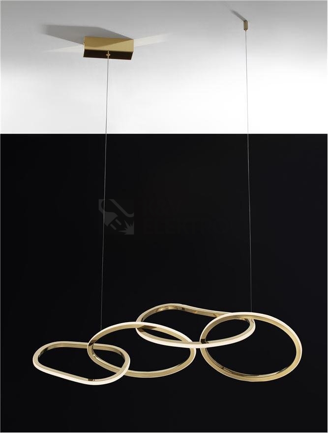 Obrázek produktu Závěsné LED svítidlo NOVA LUCE GIRISH 51W 3000K 9248111 stmívatelné Triac 4