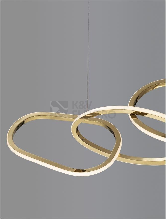 Obrázek produktu Závěsné LED svítidlo NOVA LUCE GIRISH 51W 3000K 9248111 stmívatelné Triac 7
