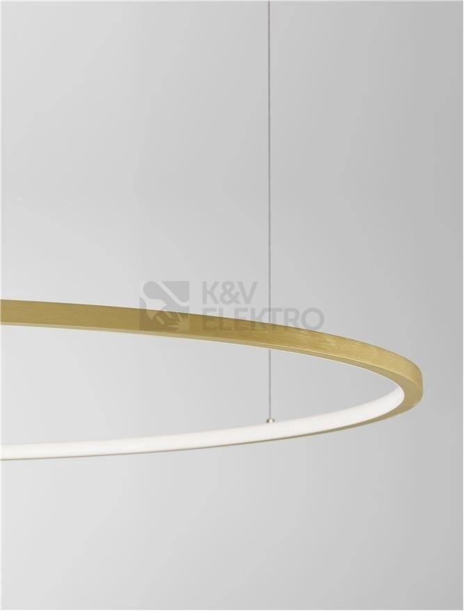 Obrázek produktu Závěsné LED svítidlo NOVA LUCE TARQUIN 59W 3000K 9345610 stmívatelné Triac 3