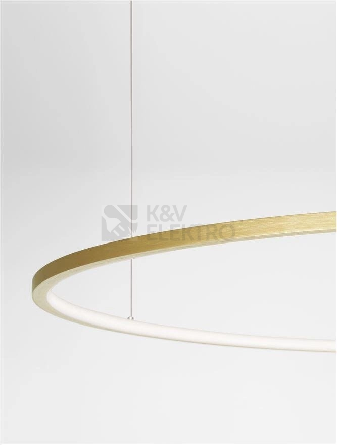 Obrázek produktu Závěsné LED svítidlo NOVA LUCE TARQUIN 59W 3000K 9345610 stmívatelné Triac 5