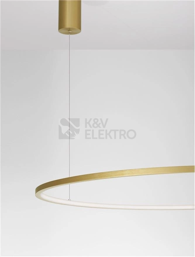 Obrázek produktu Závěsné LED svítidlo NOVA LUCE TARQUIN 59W 3000K 9345610 stmívatelné Triac 6