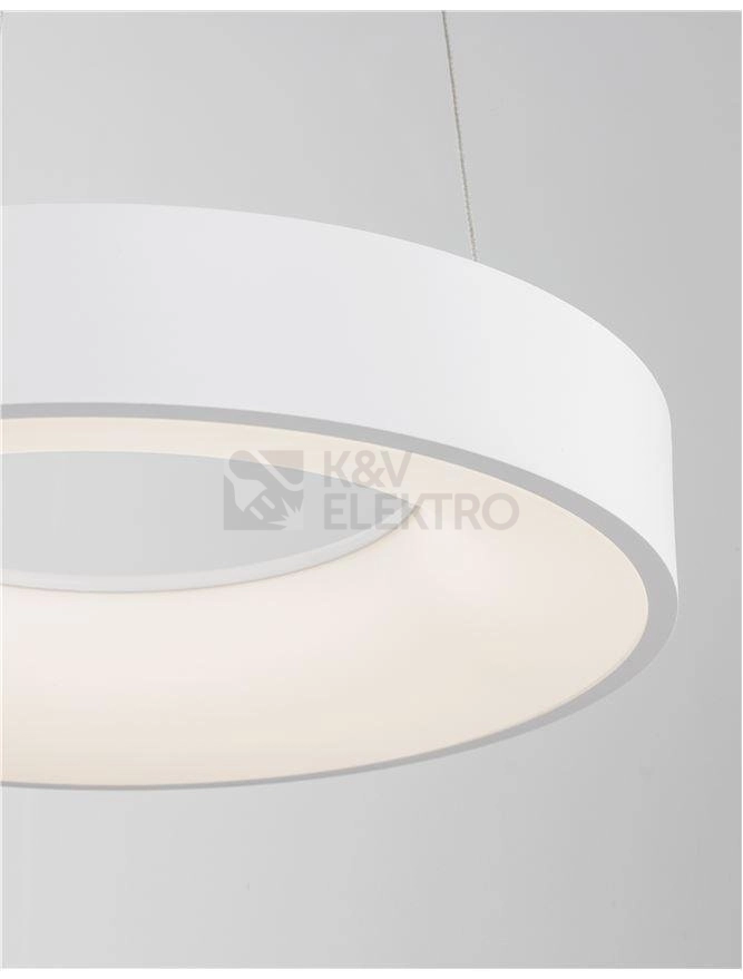 Obrázek produktu Závěsné LED svítidlo NOVA LUCE RANDO THIN 30W 3000K 9453430 stmívatelné Triac 1