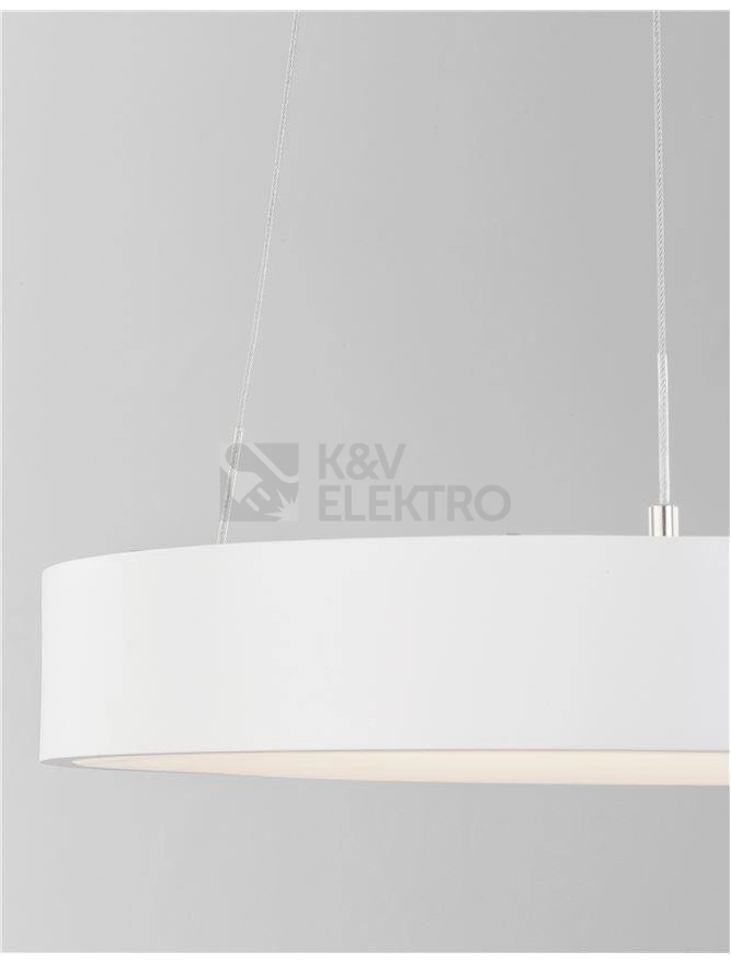 Obrázek produktu Závěsné LED svítidlo NOVA LUCE RANDO THIN 30W 3000K 9453430 stmívatelné Triac 2