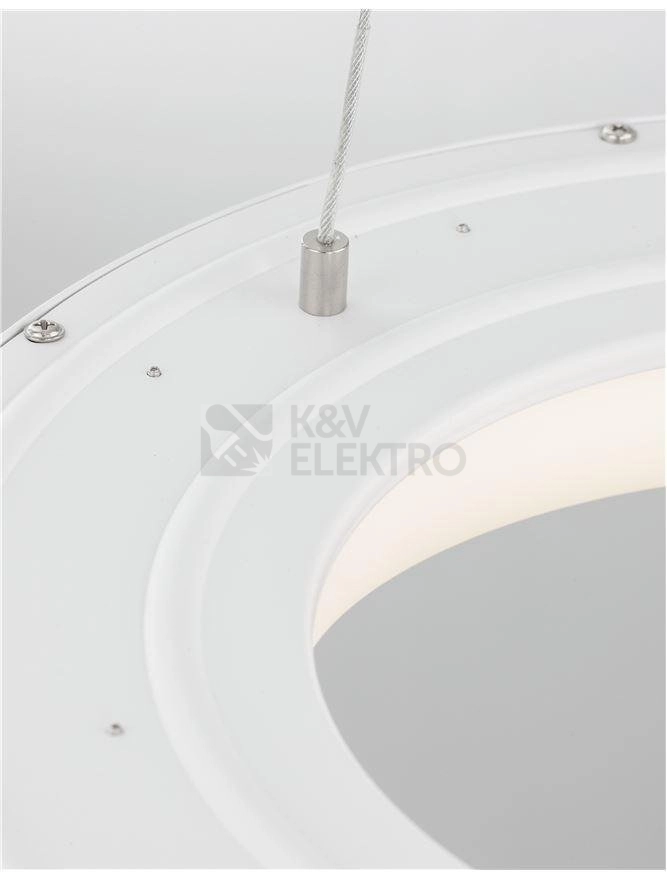 Obrázek produktu Závěsné LED svítidlo NOVA LUCE RANDO THIN 30W 3000K 9453430 stmívatelné Triac 3