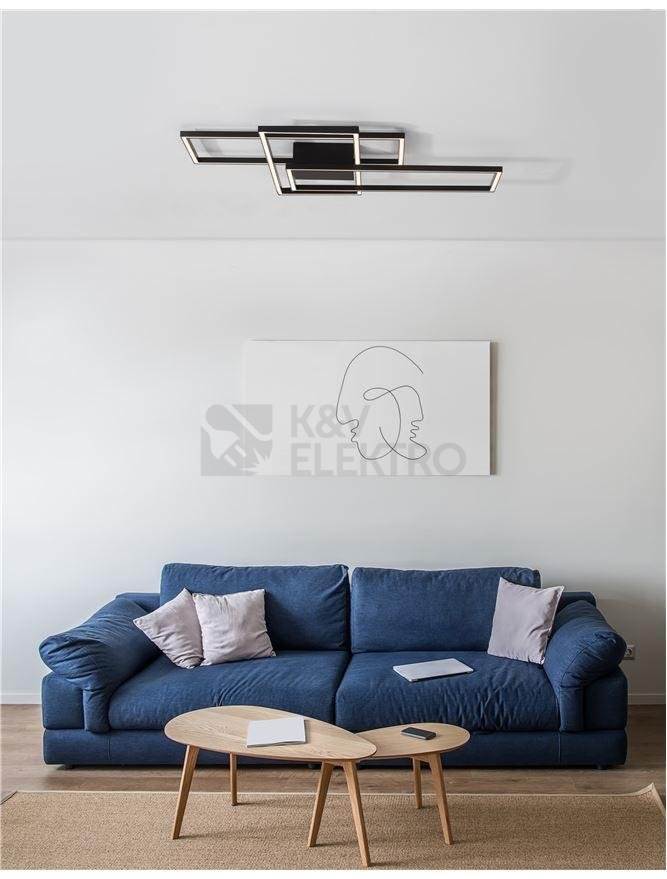 Obrázek produktu Stropní LED svítidlo NOVA LUCE BILBAO 55W 3000K 9508431 stmívatelné Triac 2