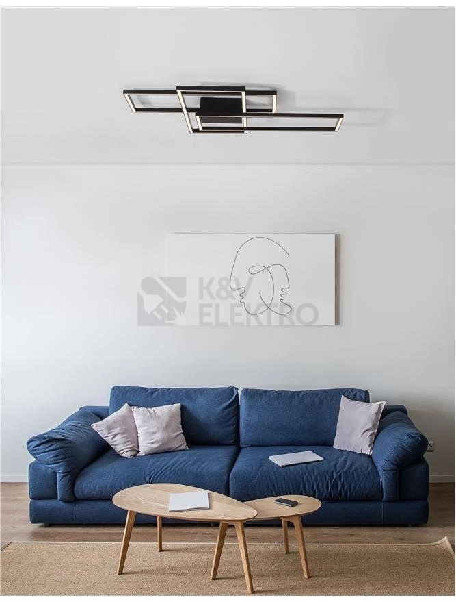 Obrázek produktu Stropní LED svítidlo NOVA LUCE BILBAO 55W 3000K 9508431 stmívatelné Triac 2
