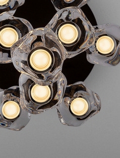 Obrázek produktu Závěsné LED svítidlo NOVA LUCE IFOS 48W 3000K 9511014 stmívatelné Triac 6