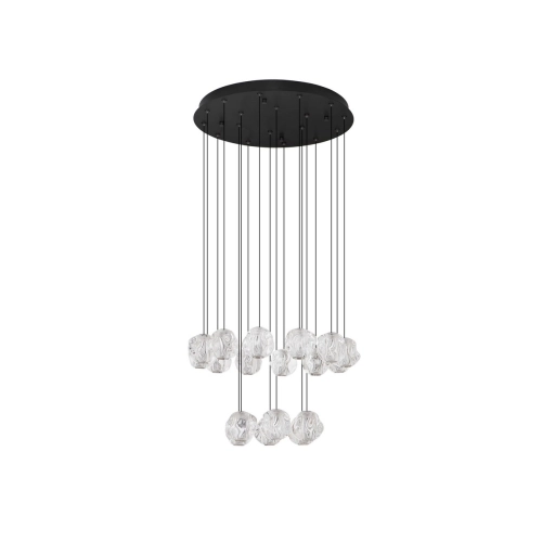 Závěsné LED svítidlo NOVA LUCE IFOS 87W 3000K 9511015 stmívatelné Triac