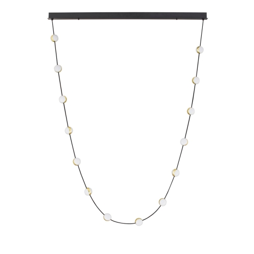 Závěsné LED svítidlo NOVA LUCE ALCINOE 46W 3000K 9511016 stmívatelné Triac