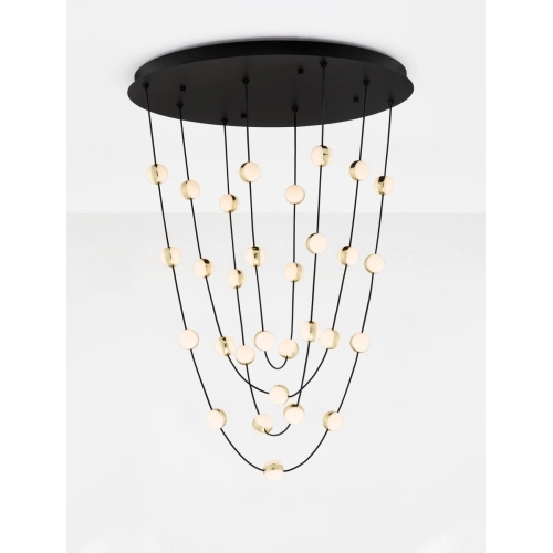 Závěsné LED svítidlo NOVA LUCE ALCINOE 102W 3000K 9511019 stmívatelné Triac (obrázek 5)