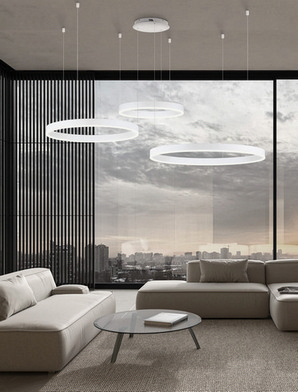 Závěsné LED svítidlo NOVA LUCE MOTIF 140W 3000K 9530180 stmívatelné Triac