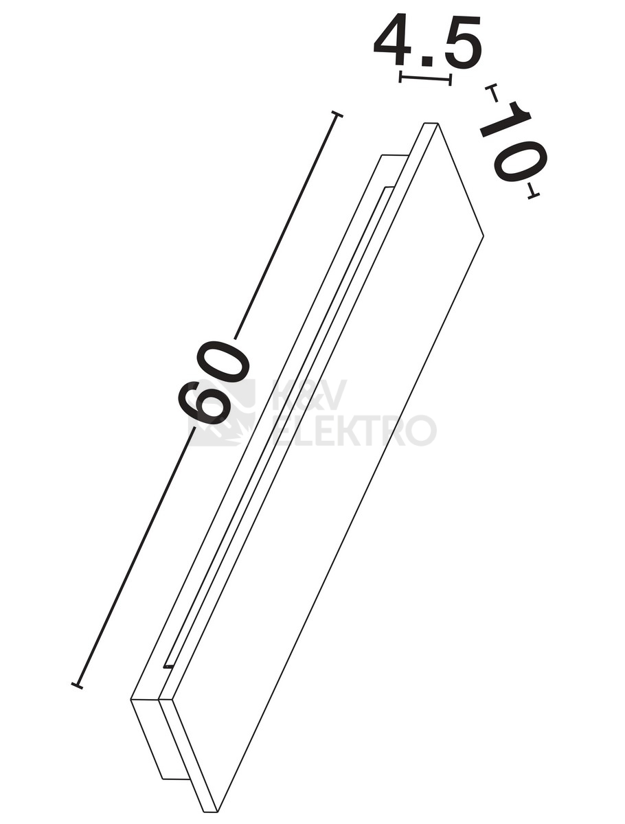 Obrázek produktu Nástěnné LED svítidlo NOVA LUCE LUNA 19W 3000K IP65 9540236 5