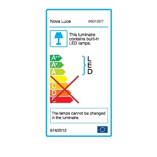 Závěsné LED svítidlo NOVA LUCE GIONO 18W 3000K 9601007 (obrázek 3)