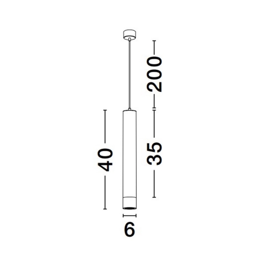 Závěsné svítidlo NOVA LUCE PICTO GU10 9911530 bez žárovky