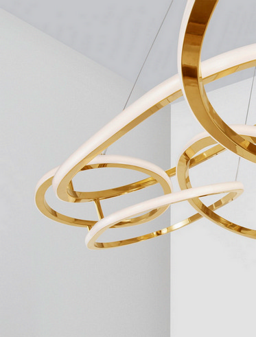 Závěsné LED svítidlo NOVA LUCE NUDOS 158W 3000K 9289083 stmívatelné Triac