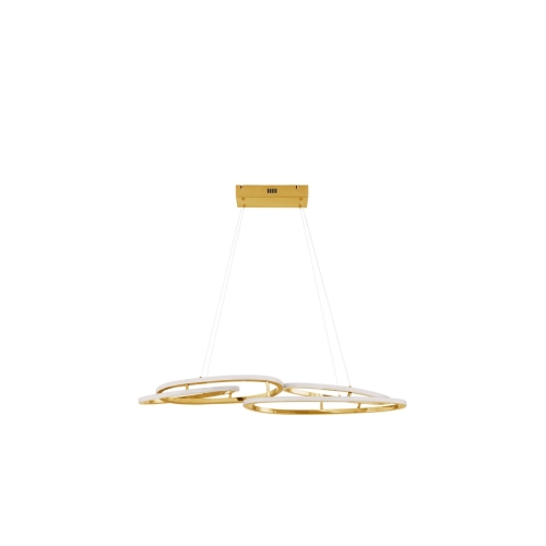 Závěsné LED svítidlo NOVA LUCE NUDOS 80W 3000K 9289085 stmívatelné Triac