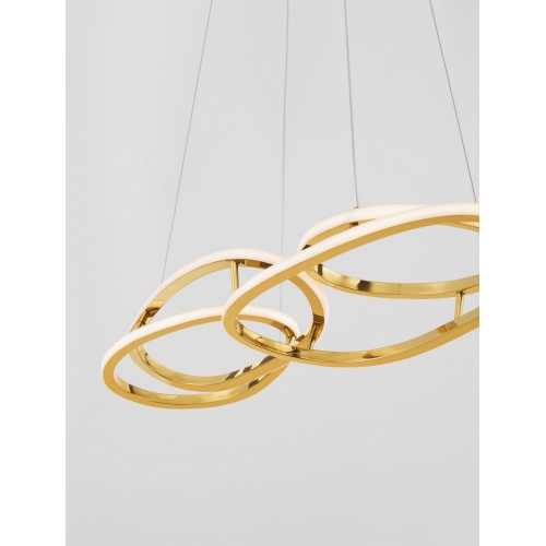 Závěsné LED svítidlo NOVA LUCE NUDOS 80W 3000K 9289085 stmívatelné Triac