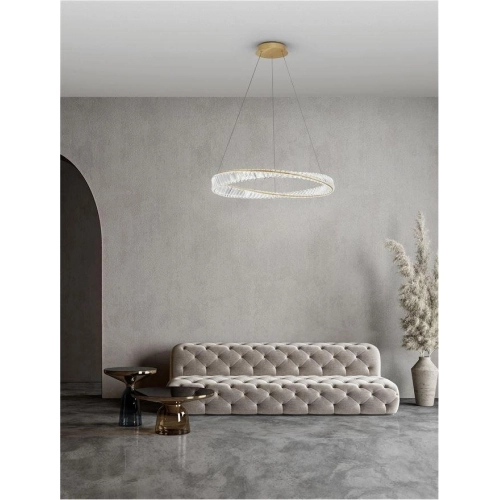 Závěsné LED svítidlo NOVA LUCE AURELIA 43W 3500K 9333062 stmívatelné Triac