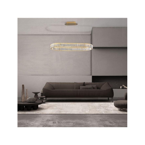 Závěsné LED svítidlo NOVA LUCE AURELIA 48W 3500K 9333073 stmívatelné Triac