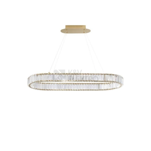 Závěsné LED svítidlo NOVA LUCE AURELIA 48W 3500K 9333073 stmívatelné Triac