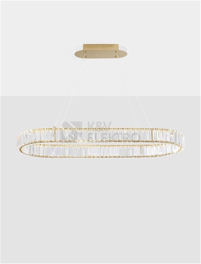 Obrázek produktu Závěsné LED svítidlo NOVA LUCE AURELIA 48W 3500K 9333073 stmívatelné Triac 3