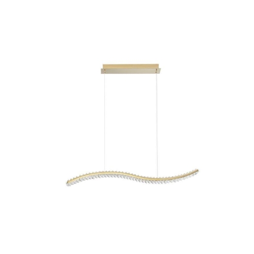 Závěsné LED svítidlo NOVA LUCE AURELIA 43W 3500K 9333078 stmívatelné Triac