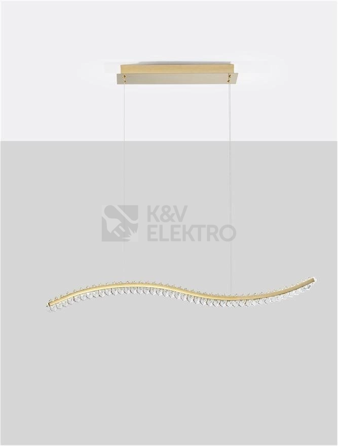 Obrázek produktu Závěsné LED svítidlo NOVA LUCE AURELIA 43W 3500K 9333078 stmívatelné Triac 2