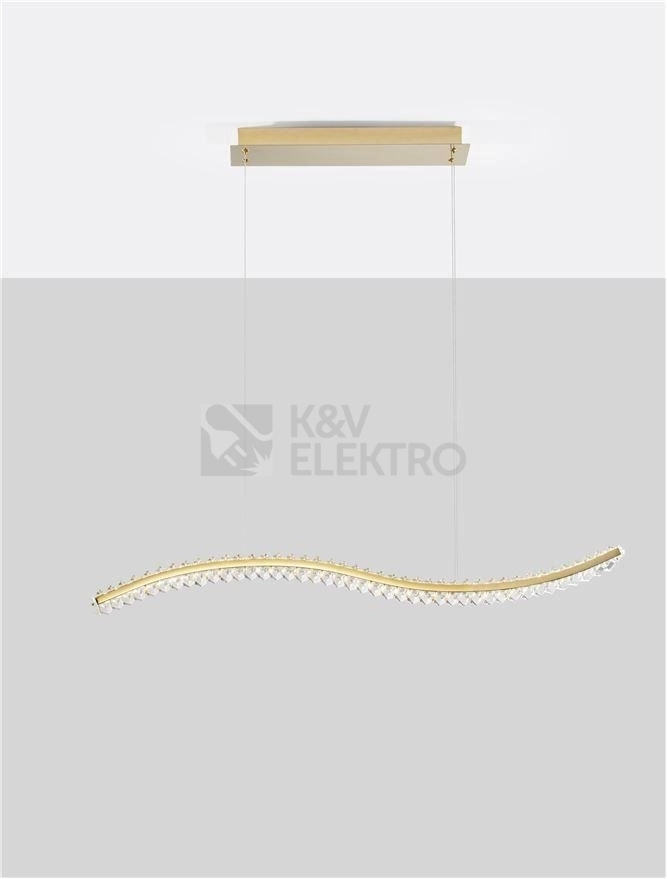 Obrázek produktu Závěsné LED svítidlo NOVA LUCE AURELIA 43W 3500K 9333078 stmívatelné Triac 3