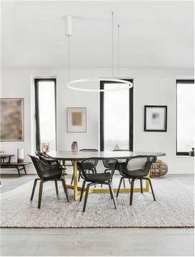 Závěsné LED svítidlo NOVA LUCE TARQUIN 37W 3000K 9345600 stmívatelné Triac