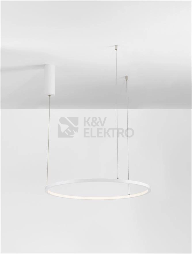 Obrázek produktu Závěsné LED svítidlo NOVA LUCE TARQUIN 37W 3000K 9345600 stmívatelné Triac 5