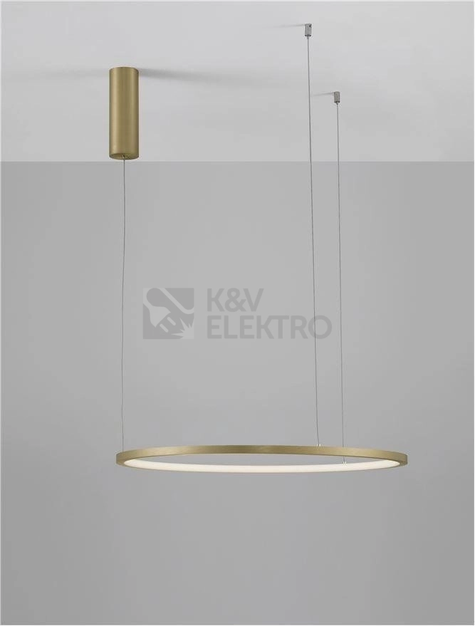 Obrázek produktu Závěsné LED svítidlo NOVA LUCE TARQUIN 37W 3000K 9345602 stmívatelné Triac 7