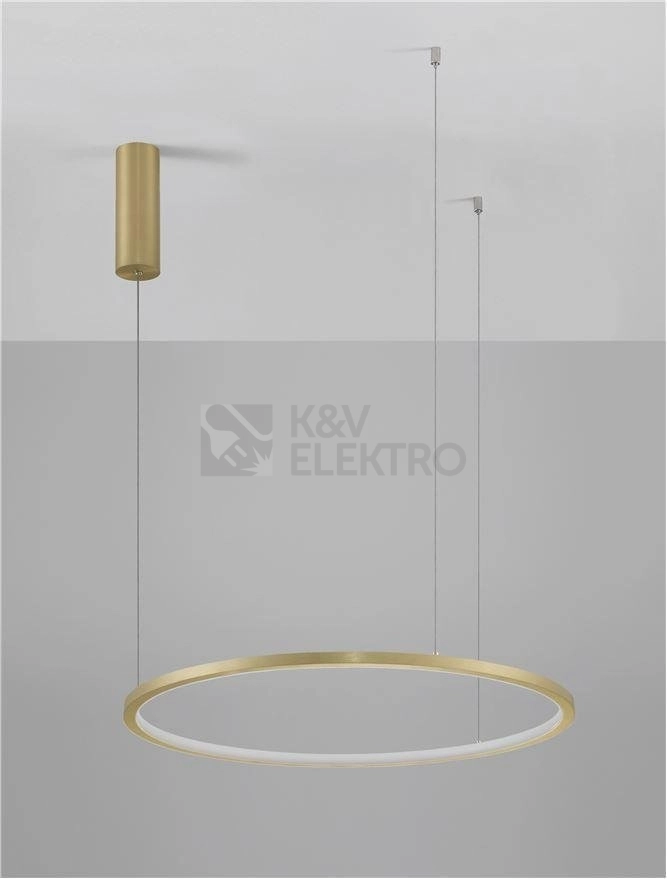 Obrázek produktu Závěsné LED svítidlo NOVA LUCE TARQUIN 37W 3000K 9345602 stmívatelné Triac 8