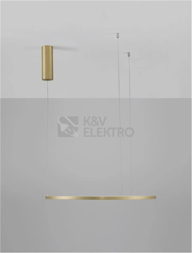 Obrázek produktu Závěsné LED svítidlo NOVA LUCE TARQUIN 37W 3000K 9345602 stmívatelné Triac 10