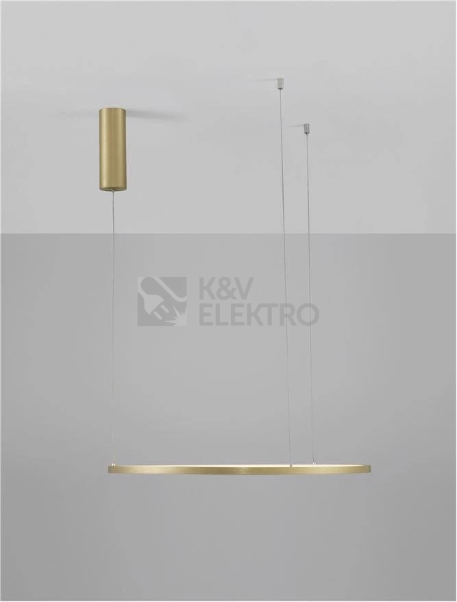 Obrázek produktu Závěsné LED svítidlo NOVA LUCE TARQUIN 37W 3000K 9345602 stmívatelné Triac 11