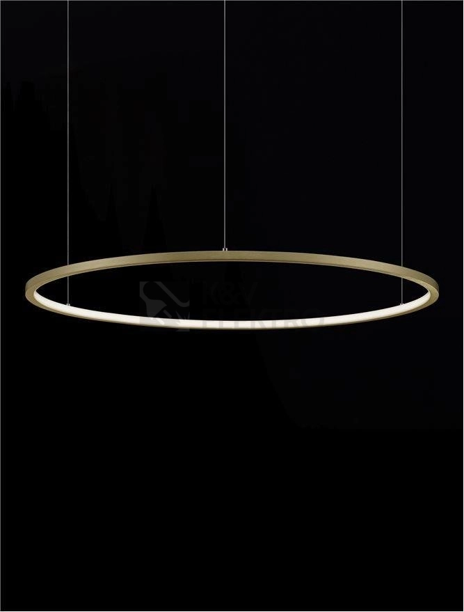 Obrázek produktu Závěsné LED svítidlo NOVA LUCE TARQUIN 46W 3000K 9345606 stmívatelné Triac 1