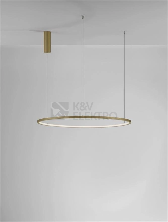 Obrázek produktu Závěsné LED svítidlo NOVA LUCE TARQUIN 46W 3000K 9345606 stmívatelné Triac 3