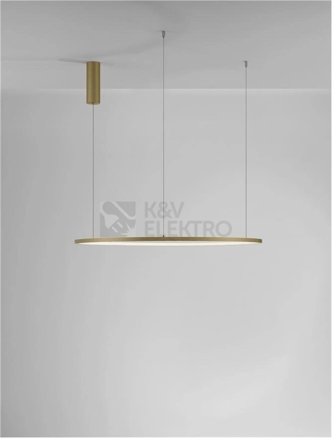 Obrázek produktu Závěsné LED svítidlo NOVA LUCE TARQUIN 46W 3000K 9345606 stmívatelné Triac 4